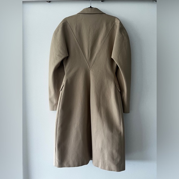 Bottega Veneta Coat Tan Canvas Cotton 42 IT. - Picture 5 of 9